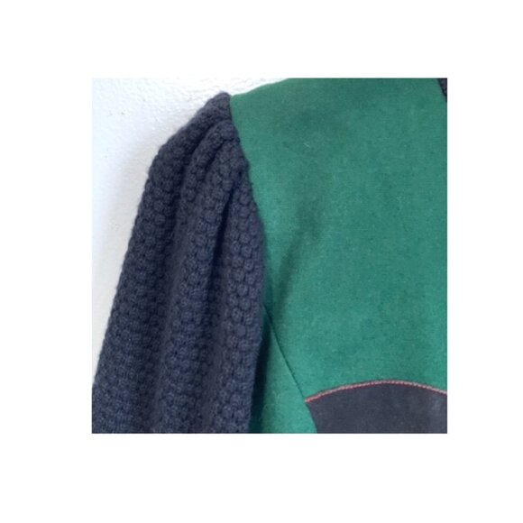 Rosylla Austria Womens Tyrol Black Wool Jacket Sz Medium Alpine Folk Cottagecore - Picture 8 of 10